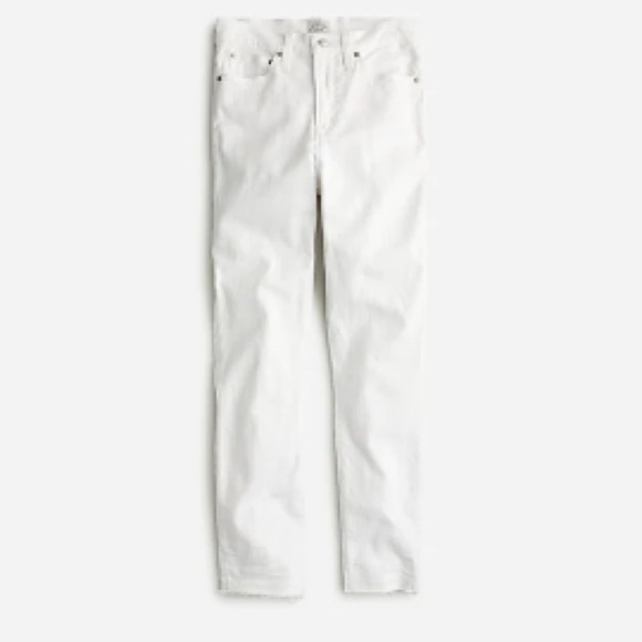 Jcrew 10" high-rise toothpick jean in white
Item AJ478 - Picture 4 of 14